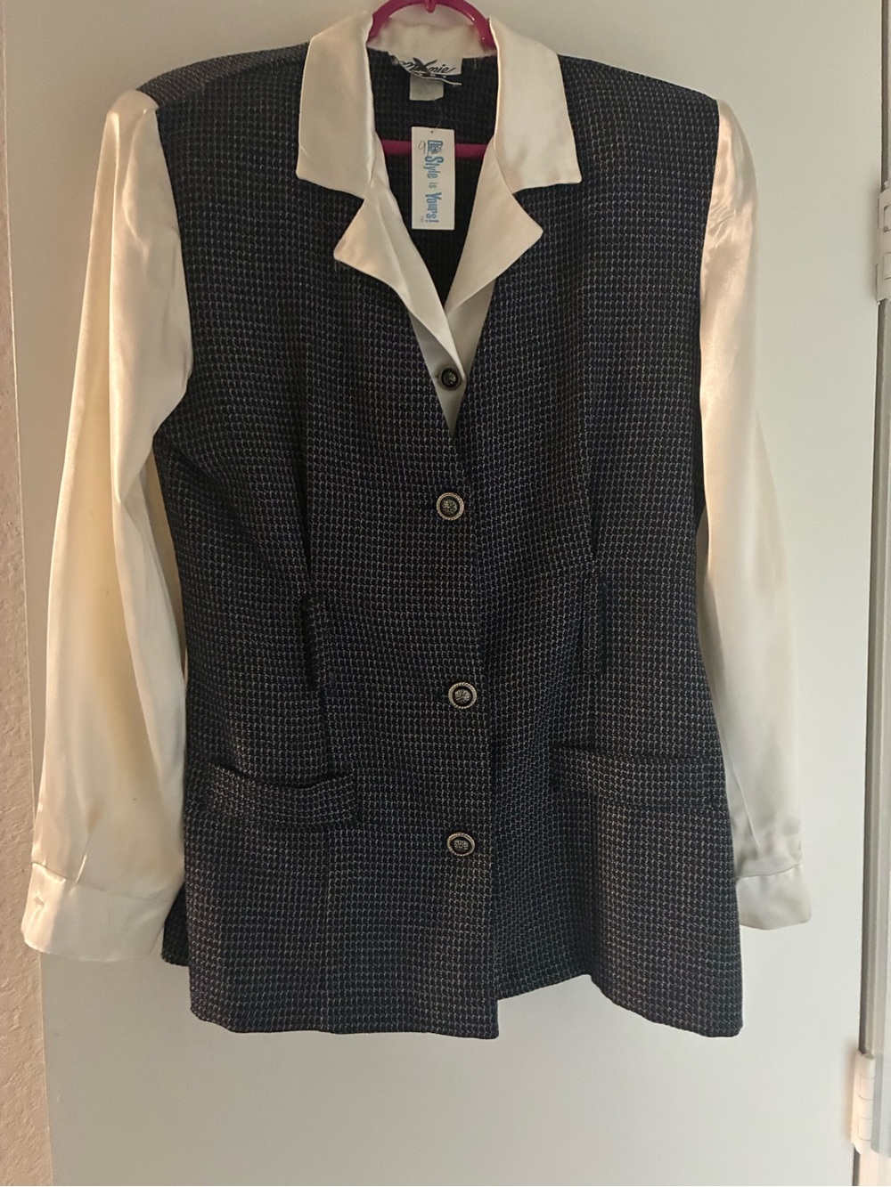 Vintage Marnie West Two-Tone Women’s 2 piece set